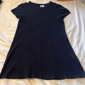 Black t shirt dress